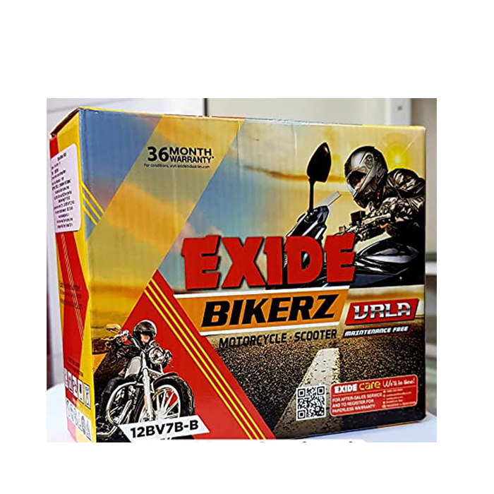 EXIDE Bikerz 12BV7B 7 Ah Battery